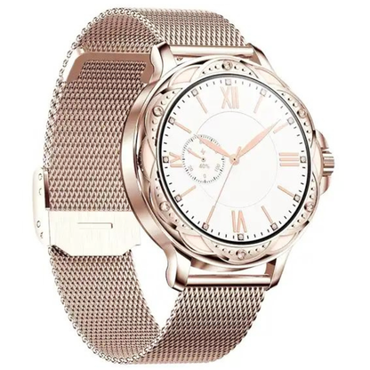 Dames smartwatch met bluetooth bellen en 100 sportmodi | SM0100RG