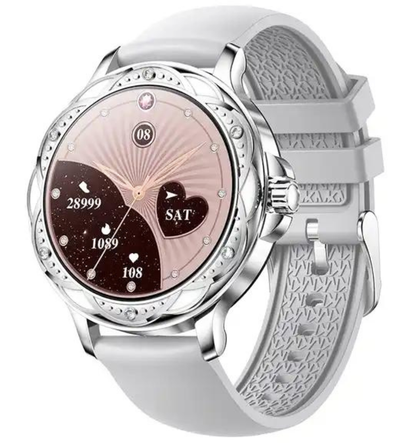 Dames smartwatch met bluetooth bellen en 100 sportmodi | SM0100RG