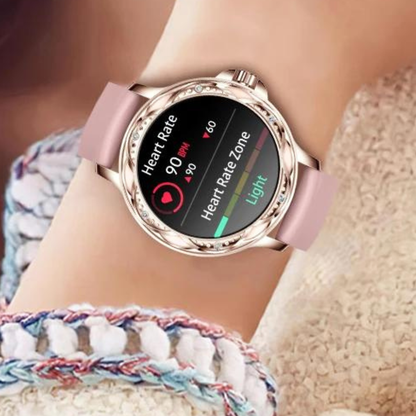 Dames smartwatch met bluetooth bellen en 100 sportmodi | SM0100RG
