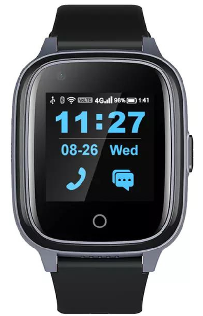 Senioren smartwatch met gps en valdetectie