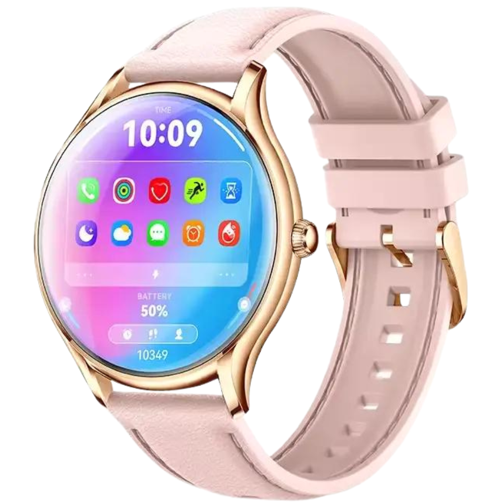Dames smartwatch met AMOLED scherm en bluetooth bellen | SM000110