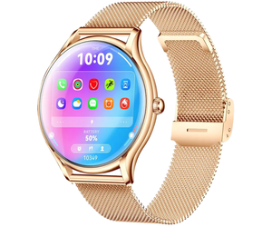 Dames smartwatch met AMOLED scherm en bluetooth bellen | SM000110