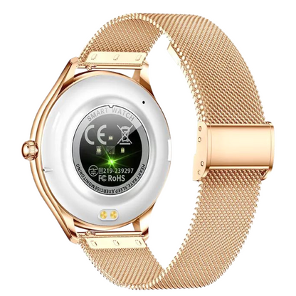 Dames smartwatch met AMOLED scherm en bluetooth bellen | SM000110