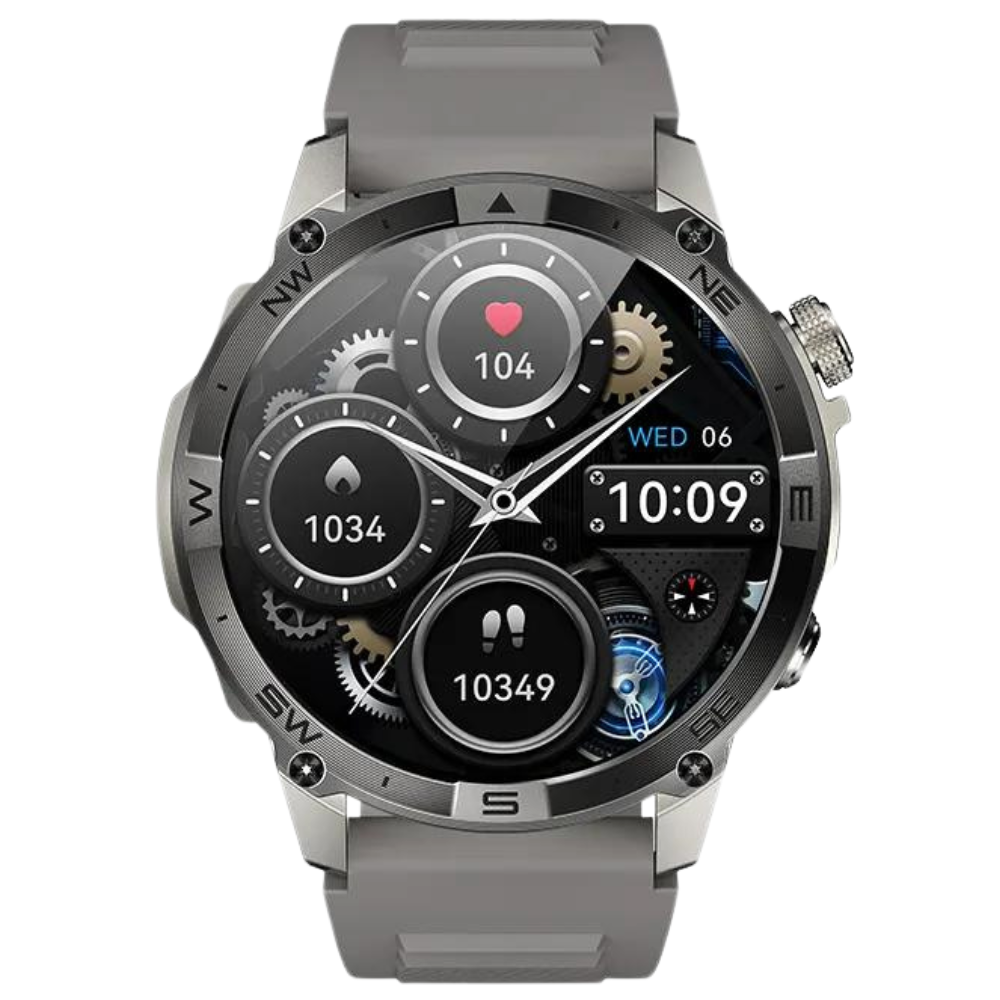 Sportieve smartwatch met ingebouwde GPS en bluetooth bellen