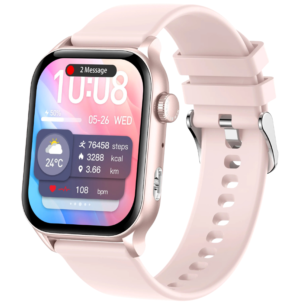 Smartwatch met touchscreen en activity tracker