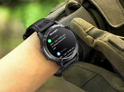 Sportieve smartwatch met bluetooth bellen