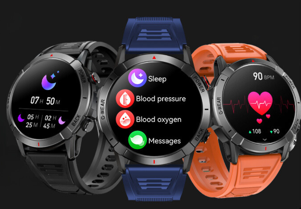 Sportieve smartwatch met bluetooth bellen