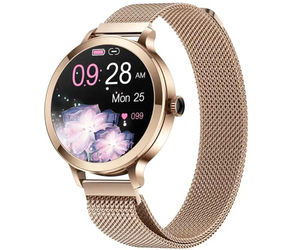 Dames smartwatch met 1,1 inch AMOLED scherm