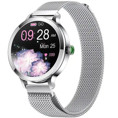 Dames smartwatch met 1,1 inch AMOLED scherm
