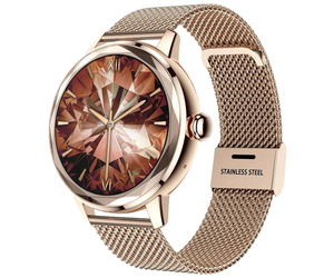 Dames smartwatch met bluetooth bellen en 125 sportmodi | 8721001520244