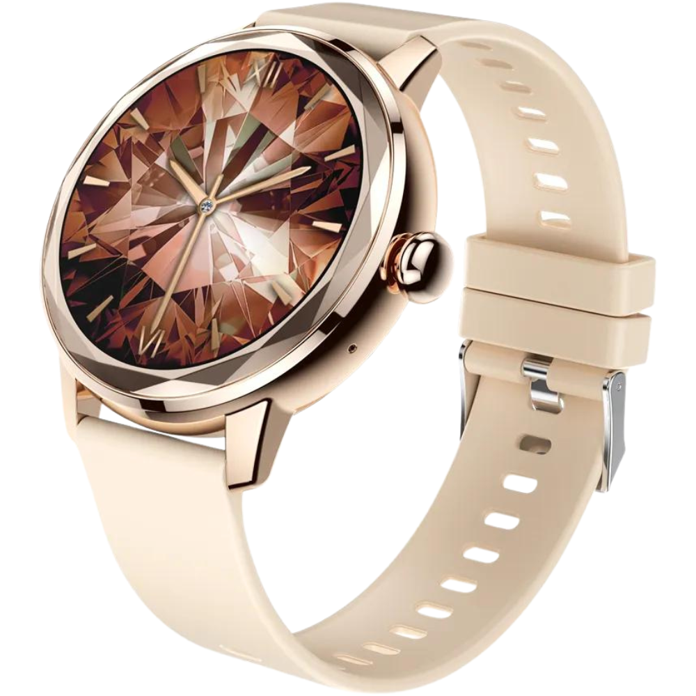 Dames smartwatch met bluetooth bellen en 125 sportmodi | 8721001520244