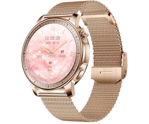 Dames smartwatch met amoled scherm en bluetooth bellen