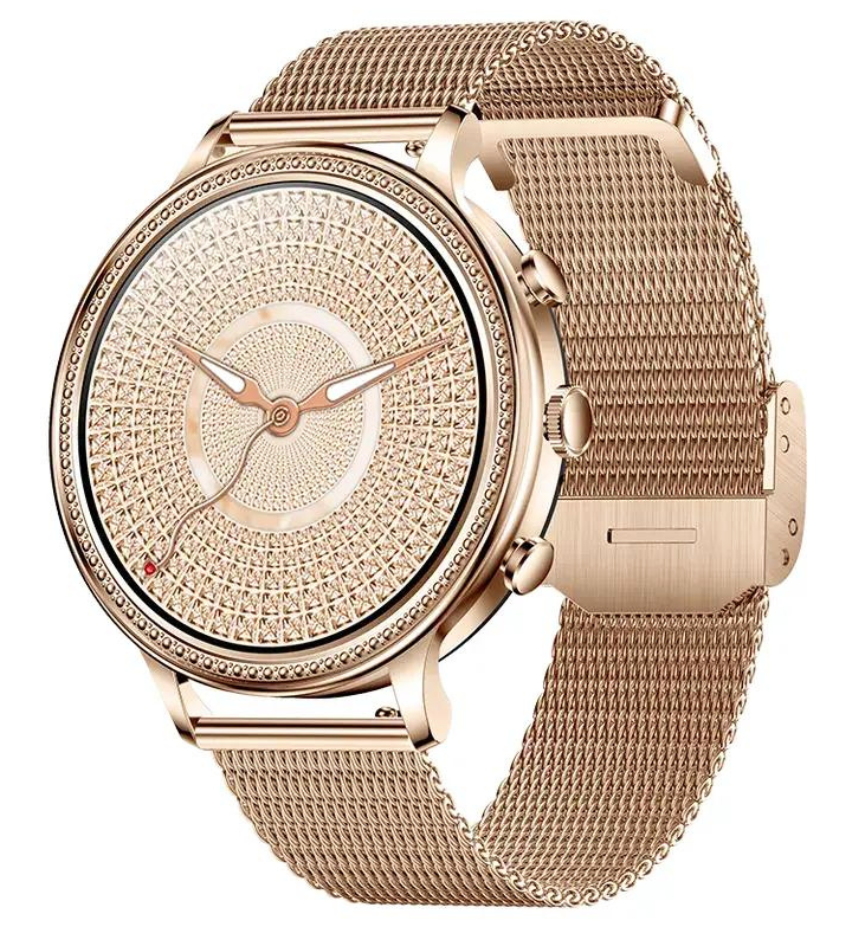 Dames smartwatch met bluetooth bellen en 110 sport modes