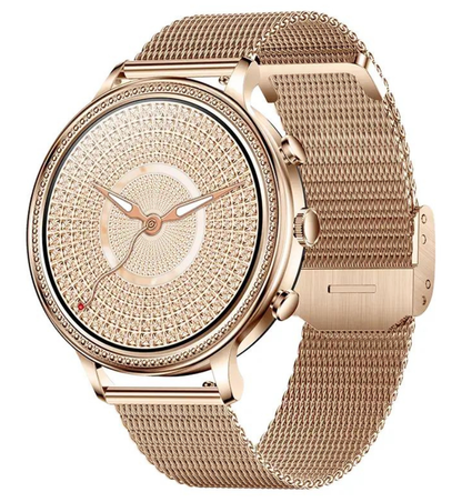 Dames smartwatch met bluetooth bellen en 110 sport modes