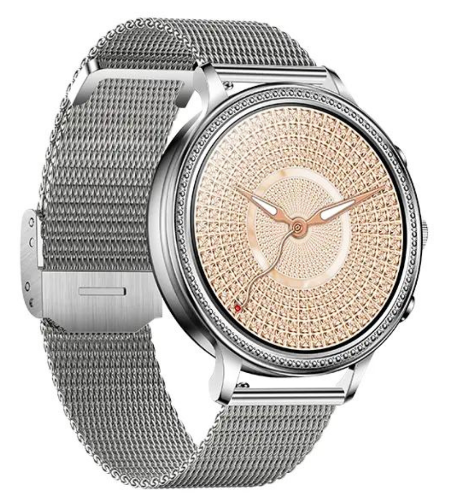 Dames smartwatch met bluetooth bellen en 110 sport modes