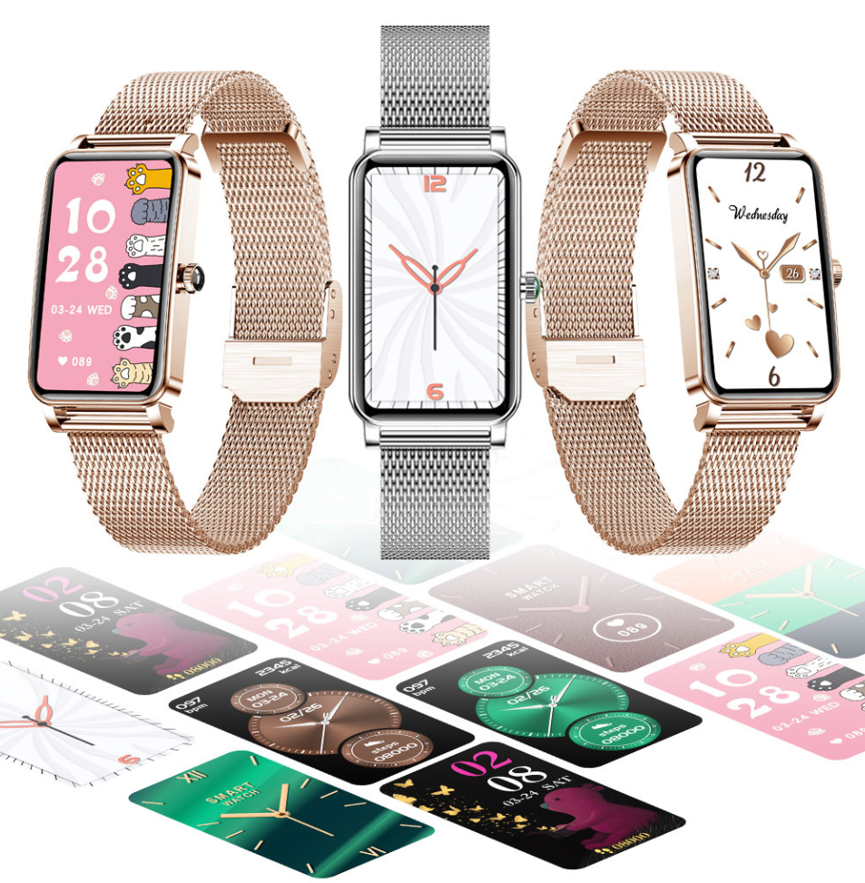 Waterdichte dames smartwatch met 1,45 inch hd-scherm
