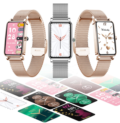 Waterdichte dames smartwatch met 1,45 inch hd-scherm