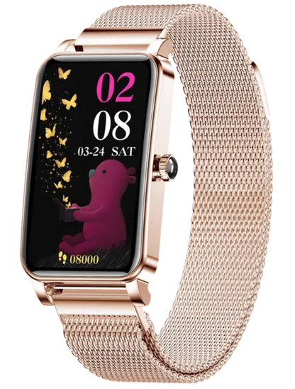 Waterdichte dames smartwatch met 1,45 inch hd-scherm