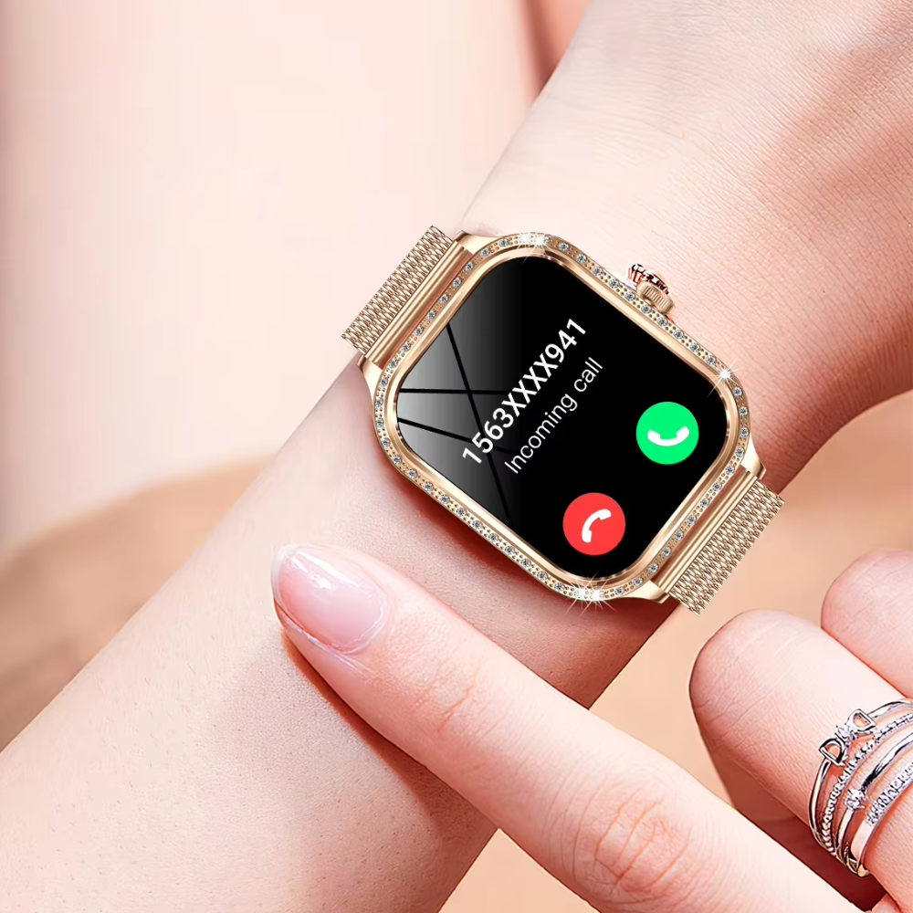 Smartwatch voor dames met bluetooth bellen