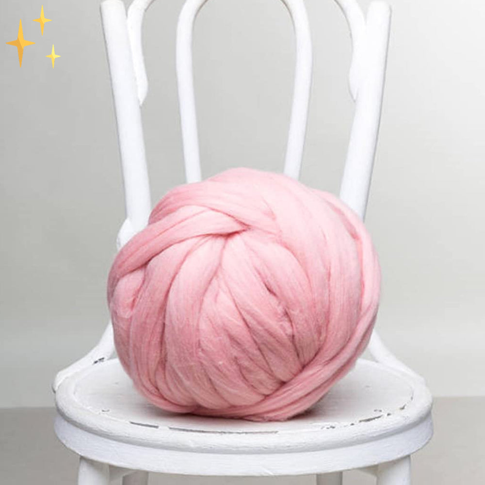 XXL chunky breigaren voor dekens en plaids